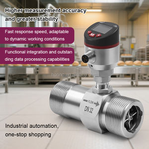 Medidor de Vazão de Turbina para Óleo e Líquidos em Aço Inoxidável com Resposta Rápida, Fabricante OEM/ODM Robusto e Calibração Rigorosa - Product Image 4