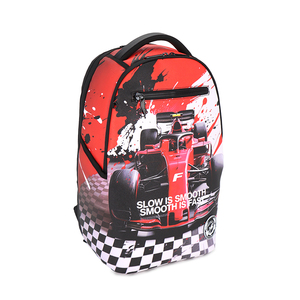 <span class=keywords><strong>Sac</strong></span> à <span class=keywords><strong>dos</strong></span> en PVC pour <span class=keywords><strong>voiture</strong></span> <span class=keywords><strong>de</strong></span> <span class=keywords><strong>course</strong></span>, <span class=keywords><strong>sac</strong></span> à <span class=keywords><strong>dos</strong></span> décontracté avec sangle réglable pour adolescents, garçons, usage quotidien à l'école - Product Image 3