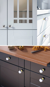 25/30/40mm Modern Crystal Furniture <strong>Door</strong> <strong>Knobs</strong> for Kitchen &amp; <strong>Bedroom</strong> Cabinets - Product Image 6