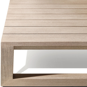 Nouveauté, table basse d'extérieur de luxe, table de centre de jardin en bois de teck design pour le salon - Product Image 2