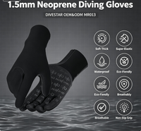 Sarung Tangan Selam Neoprena DIVESTAR MR013 Ramah Lingkungan, Lembut, Bernapas, dan Tahan Air