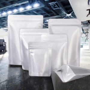 100 Miếng Mylar Holographic Nắp Kéo Túi Rõ Ràng Cửa Sổ Zip Khóa Đóng Cửa Mùi Bằng Chứng Nhựa Trong Suốt Cho Đồ Trang Sức Lưu Trữ - Product Image 2