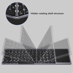 Không dây cho bàn phím Bluetooth cho nhiều thiết bị sử dụng tương thích với iPhone <span class=keywords><strong>Samsung</strong></span> Máy tính bảng iPad Máy Tính Xách Tay PC hơn - Product Image 4