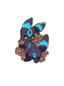 Grosir 2-3cm Mini Eevee pin keras Enamel dilapisi warna disesuaikan indah Anime kartun Pokemon dekorasi Casting - Product Image 5