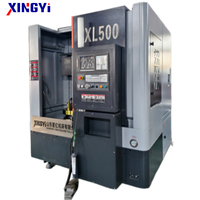 Torno vertical CNC XL500 adecuado para el procesamiento de discos de freno, discos de ruedas pequeñas y otras piezas cilíndricas como los interiores.