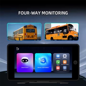 CHUNQIONG X804 Cámara <span class=keywords><strong>de</strong></span> Grabación para Camiones Portátil <span class=keywords><strong>de</strong></span> Alta Calidad con Doble Lente <span class=keywords><strong>de</strong></span> 10.36 Pulgadas, Monitor IPS 1080P, 4 Cámaras AHD, Grabación en Bucle - Product Image 4