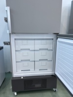Congélateur de laboratoire à double porte 506L et réfrigérateur combiné avec contrôle par microprocesseur et affichage numérique LED, de 2-8 à -40 °C