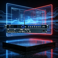 Processeur vidéo Huidu HD-VP410H trois-en-un pour écran LED 4K à pas fin, affichage vidéo mural publicitaire, garantie 1 an