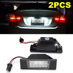 Lampe de plaque d'immatriculation LED sans erreur pour Nissan X-Trail T30 T31 Qashqai J10 J11 Primera <span class=keywords><strong>Pathfinder</strong></span> R51 Juke F15 (<span class=keywords><strong>1</strong></span>/2 pièces) - Product Image 3