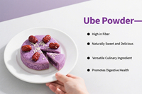 Poudre de Bissap de Roselle de Haute Qualité, Poudre d'Igname Violette Séchée Ube, Poudre d'Hibiscus Ube