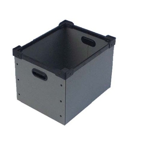 PP hậu cần container điện tử lưu trữ Khay hộp với ngăn poly chống tĩnh ESD an toàn Hollow Board doanh thu Tote trường hợp - Product Image 3