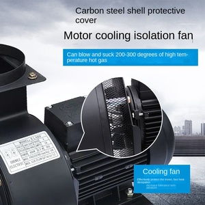 Ventilador centrífugo de alta temperatura Zhemu CY125, pequeño tiro inducido, aislamiento y extracción de calor de múltiples alas - Product Image 3