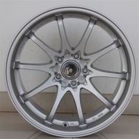 18 inç 8 konuştu tasarım alaşım jant jantlar bronz altın gümüş CE28 Honda Nissan Nismo için 5*114.3