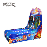 Des profits élevés loterie enfants jeux enfants bowling boule vidéo jeux prix machine