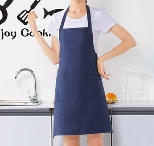 Customized Logo 2 <b>Aprons</b> Cooking With Pockets for Women Men Chef <b>Kitchen</b> <b>Apron</b> Bbq Adult Bibs Cloth - Product Image 4