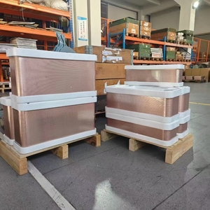 Échangeur de chaleur à plaques brasées industriel pour l'échange de chaleur liquide-liquide dans les installations de fabrication d'<span class=keywords><strong>bioéthanol</strong></span> - Product Image 3