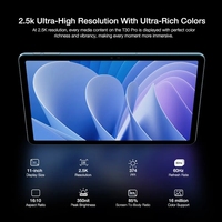 Première mondiale de la tablette DOOGEE T30 Pro, MediaTek Helio G99, 11'', 2.5K, certifiée TUV, 8 Go + 256 Go, 8580 mAh, appareil photo principal 20 MP, Android 13