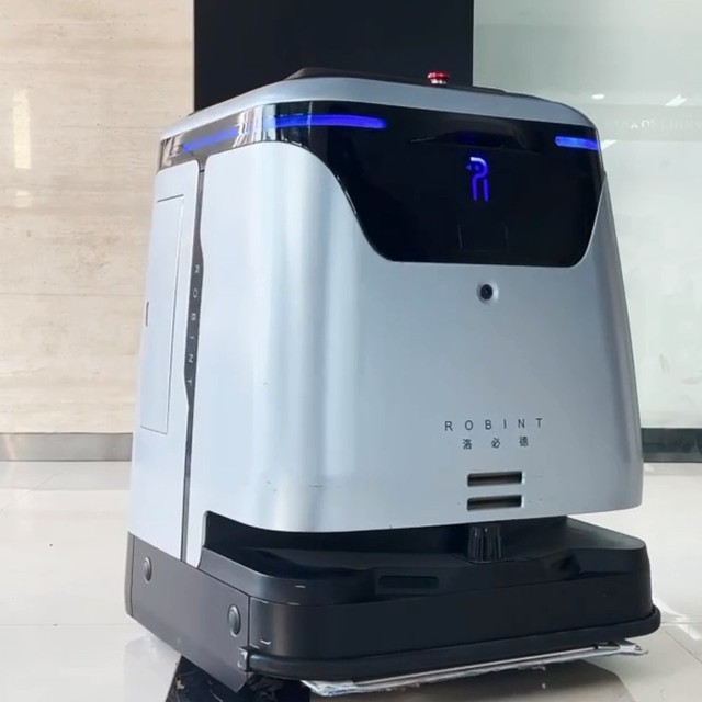Lobide Fully Automatic Cleaning Robot-Unmanned Floor Washing Sweeping Mopping & Disinfection Integrated in Stock