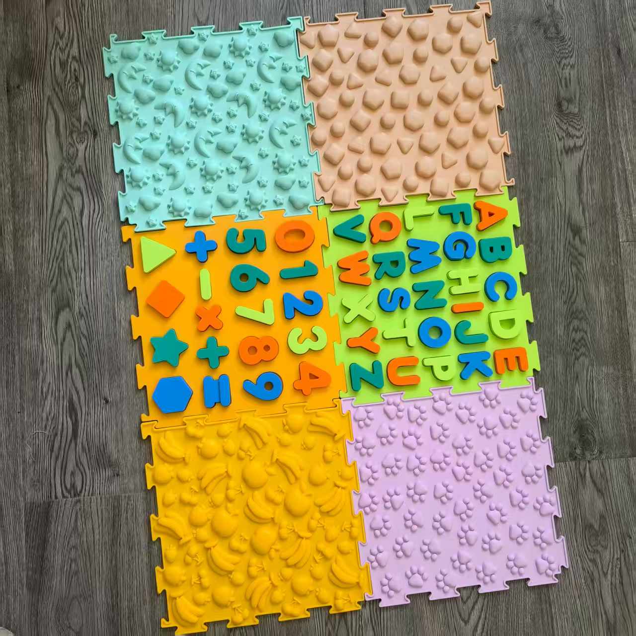 25*25*1 cm/6 pièces