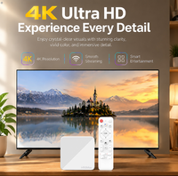 Boîtier TV intelligent Android 14 H96Max 3518B 2.4G 5G WiFi BT avec télécommande vocale, lecteur multimédia 4K, décodeur TV H96MAX RK3518