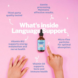 Çocuklar için Zeolit Damlaları Takviyesi 3'ü 1 Arada Formül Damlaları Doğal <span class=keywords><strong>Vitamin</strong></span> D3 ve B12 Sıvı Nazik Dil Desteği İçin - Product Image 4