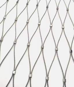 רשת תיל נירוסטה 304 קלה להתקנה, 7X7 7X19, גדר רשת בטיחות גמישה לכלוב גן חיות, מרפסת ומדרגות - Product Image 4