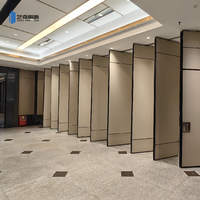 Cloison acoustique pliable moderne en métal, isolation phonique - Portable pour hôtel, salle de conférence, restaurant, hôpital