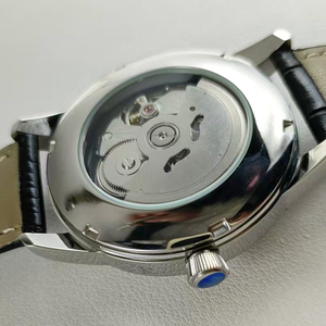 <span class=keywords><strong>Montre</strong></span>-<span class=keywords><strong>bracelet</strong></span> automatique mécanique <span class=keywords><strong>Seiko</strong></span> pour homme, série Cocktail Sunray, cadran 40 mm, <span class=keywords><strong>bracelet</strong></span> en cuir 20 mm, résistante à l'eau - Product Image 5