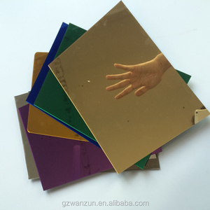 بلاط عاكس مرنة الجدار لزجة ارتفع الذهب ذاتية اللصق المكبرة صفائح عاكسة - Product Image 4