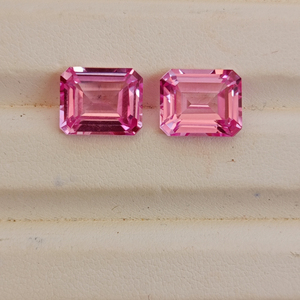 Zafiro Rosa Cultivado en Laboratorio, Gema Suelta, Corte Personalizado en Múltiples Formas, Alta Claridad, Calidad Premium, Piedra para Joyería Hecha a Mano - Product Image 5