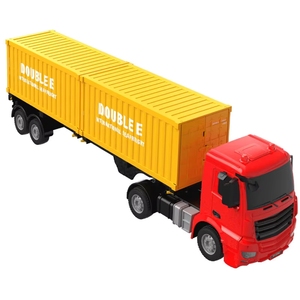 Coche <span class=keywords><strong>RC</strong></span> Double E E664-003, Benz-<span class=keywords><strong>Arocs</strong></span> 2Vans, Contenedor de Carga, 2.4G, 1/26, Camión de Envío <span class=keywords><strong>RC</strong></span>, Juguete - Product Image 4