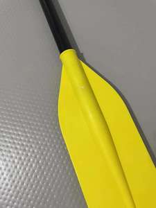 อลูมิเนียมพายเรือคายัคพายเรือแคนู 50 ''พายพายลอยเรือที่ถอดออกได้ปลายคู่ - Product Image 4