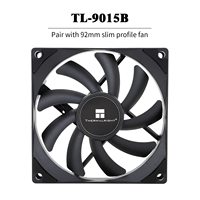 Thermalright Venta al por mayor AXP90 X53 Negro de perfil bajo ITX CPU Cooler CPU Ventilador de enfriamiento para PC Caso
