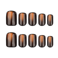 30 pièces d'accessoires pour ongles, faux ongles à presser personnalisés, faux ongles effet œil de chat, faux ongles complets, magnifiques faux ongles en PMMA