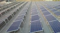 AM-TR-01 Kit complet de supports solaires triangulaires en aluminium pour toit plat – Fixations solaires triangulaires stables