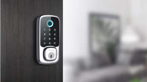 アメリカ標準デッドボルト屋外用アルミサイバーロック指紋システム亜鉛合金安全 - Product Image 5