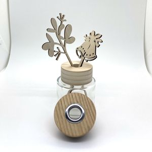 Difusor de tapa de madera al por mayor uso negro o color personalizado directo de fábrica difusor de madera personalizado tapa de madera de perfume - Product Image 4