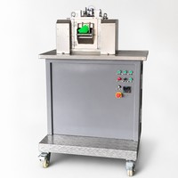 Machine de granulation de plastique, mini moulin à deux rouleaux de bureau, rouleaux de 80 mm, mélangeur de composés PE PP PVC, granulation de laboratoire, CE ISO
