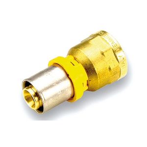 Raccord femelle droit multicouche pour gaz 32 x 1 pouce, connecteur de plomberie - Product Image 1