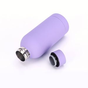 Multi-Color Optional <b>Small</b> Spout Design Non-slip Cup Bottom Stainless Steel Sports Water <b>Bottle</b> - Product Image 2