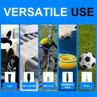 Compresseur d'air portable sans fil pour voiture le plus populaire 150 PSI 4000 mAh, gonfleur de pneus de voiture électrique CZK 3668