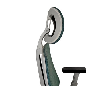 Chaise de bureau ergonomique moderne avec dossier en maille extensible, vente directe d'usine, matériau en tissu - Product Image 5