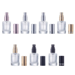 Dicke Runde Mini 5ml 8ml 10ml Parfüm-Dekanter Zylindrische Nachfüllbare Parfüm-Glasflaschen - Product Image 4