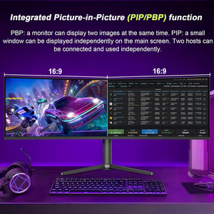 Monitor de Juegos LCD Curvo de 49 Pulgadas 5K, 1ms, 120/165/240hz, Sincronización Adaptativa/Luz Azul Baja, Pantalla para PC con Soporte Elevable y Giratorio - Product Image 4