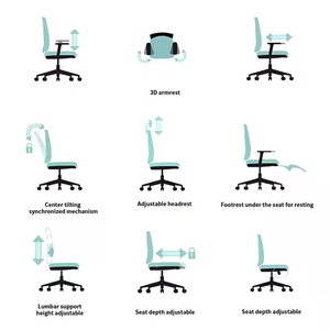 Bonne vente escarres personnalisation <span class=keywords><strong>Anti</strong></span>-<span class=keywords><strong>gravité</strong></span> ergonomique fabricant de meubles <span class=keywords><strong>chaise</strong></span> de bureau de direction - Product Image 6