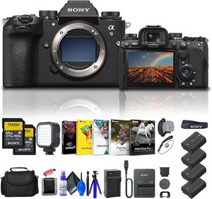 NOUVEAU Pack Appareil Photo Hybride Plein Format <span class=keywords><strong>Alpha</strong></span> A9 III avec Lecteur de Cartes USB-C 3-en-1, Sangle d'Appareil Photo Peak Design et Plus d'Accessoires - Product Image 6