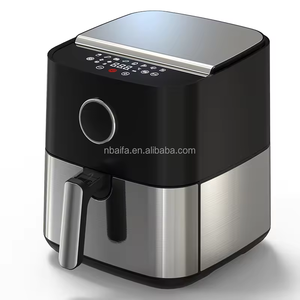 Aifa bon marché bon prix Offre Spéciale Friteuse à air domestique à affichage numérique 5.5 6 8 litres Airfryers en acier inoxydable - Product Image 3
