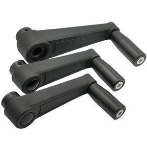 Machines-outils trou rond trou carré 8 10 <span class=keywords><strong>12</strong></span> 14 16 manivelle pliante en <span class=keywords><strong>plastique</strong></span> poignées pliées - Product Image 3