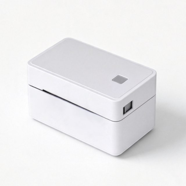VTR Desktop Thermal Label Printer High Speed Barcode Sticker Printer Inkless QR Code Printer 58mm Paper Inventory Retail