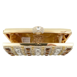 Acrylique Diamants Femmes Embrayage Sacs De Soirée Acrylique Mariage Mariée Sacs À Main <span class=keywords><strong>Noir</strong></span> <span class=keywords><strong>Argent</strong></span> Or Sacs À Bandoulière Avec Chaînes - Product Image 5